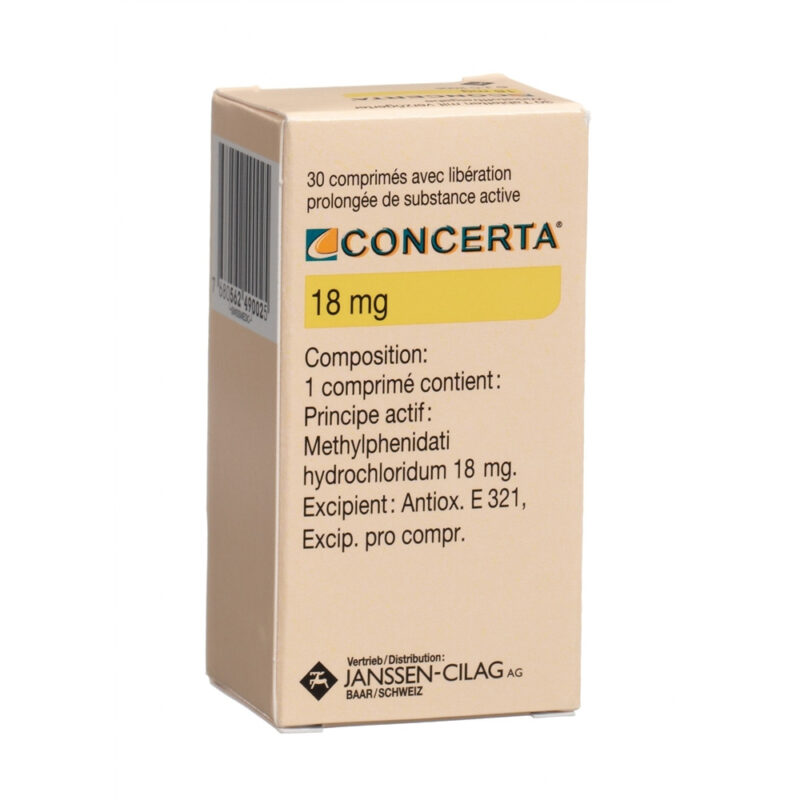Comprar Concerta 18 mg Online